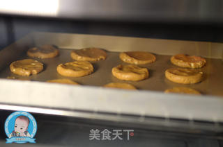 红糖花生曲奇饼干的做法步骤:10