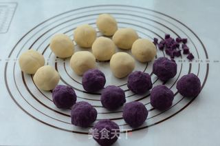 桃山紫薯月饼的做法步骤:3