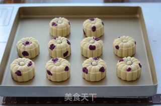 桃山紫薯月饼的做法步骤:7