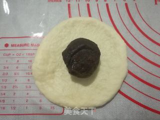 小刺猬豆沙包的做法步骤:7