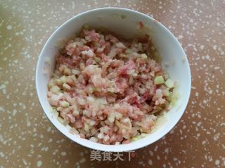 生煎瓜皮馅肉包子的做法步骤:4