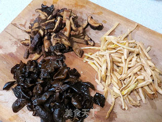 上海小菜【四喜烤麸】的做法步骤:4