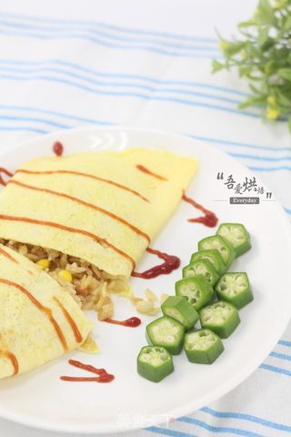 茄汁蛋包饭的做法步骤:11