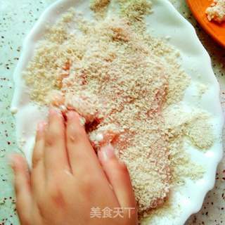 炸鸡排的做法步骤:3