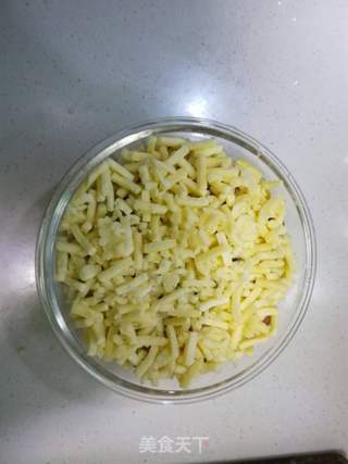 玉米火腿焗饭的做法步骤:7