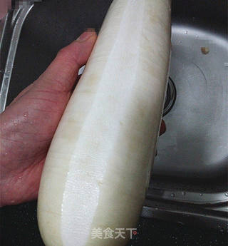 韩式萝卜条的做法步骤:2