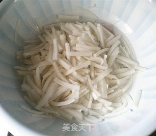 韩式萝卜条的做法步骤:6