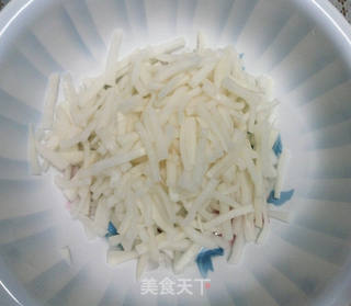 韩式萝卜条的做法步骤:7