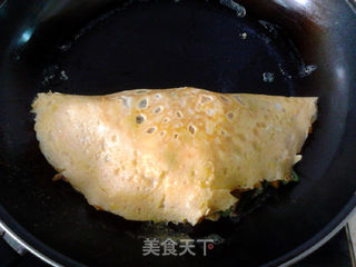 蛋包方便面的做法步骤：14