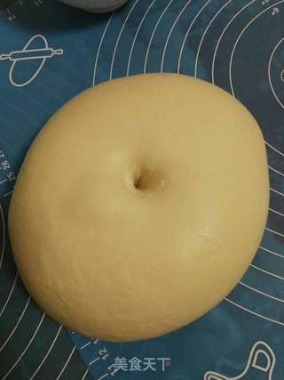 蛋黄豆沙面包的做法步骤:7
