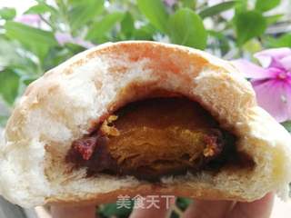 蛋黄豆沙面包的做法步骤:15