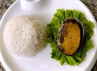 鲍鱼捞饭的做法步骤:3