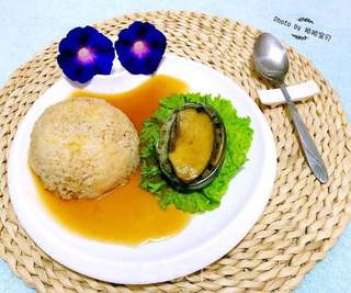 鲍鱼捞饭的做法步骤:7