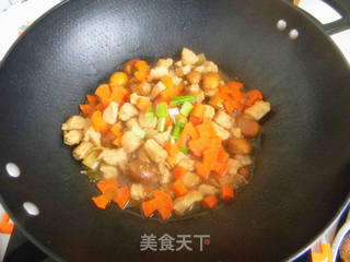 栗子鸡块的做法步骤:16