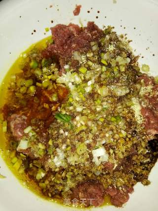 牛肉萝卜饺子的做法步骤：4