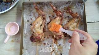 藤椒味烤鸡翅的做法步骤:7