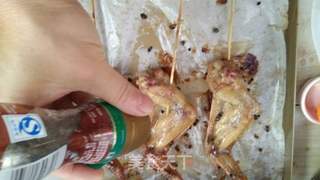 藤椒味烤鸡翅的做法步骤:8