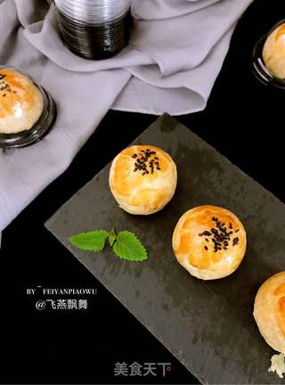 赏味中秋、乐享团圆~【黄金蛋黄酥】的做法步骤:30