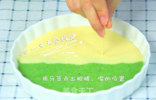 西兰花蛋黄米糊 的做法步骤:7