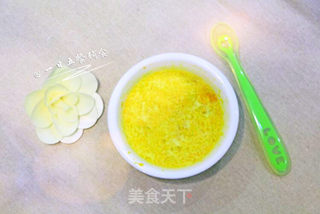 宝宝版南瓜鸡蛋糕 宝宝辅食,清甜细腻的做法步骤:4
