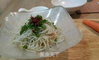 快手爽脆豆芽的做法步骤:3