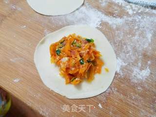 南瓜蒸饺的做法步骤:7