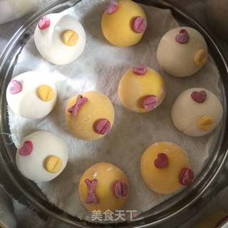 小鸡馒头的做法步骤:13