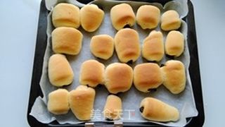 豆沙刀切小面包的做法步骤:9