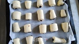 豆沙刀切小面包的做法步骤:8