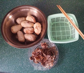 砂糖蜂蜜芋苗花的做法步骤:5