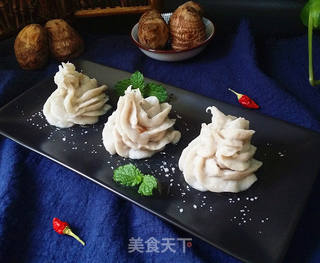 砂糖蜂蜜芋苗花的做法步骤:9