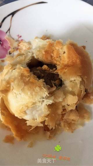 鲜肉月饼的做法步骤:16