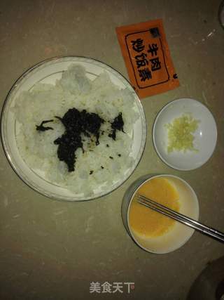 橄榄菜蛋炒饭的做法步骤:3