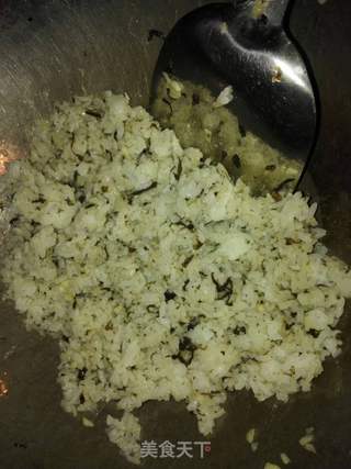 橄榄菜蛋炒饭的做法步骤:8