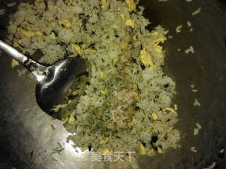 橄榄菜蛋炒饭的做法步骤:11