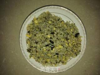 橄榄菜蛋炒饭的做法步骤:14