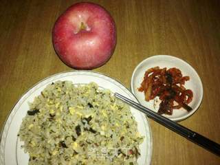 橄榄菜蛋炒饭的做法步骤:17