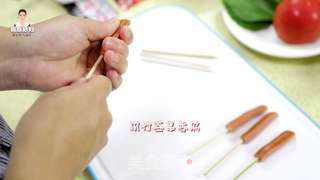 火鸡粉丝香肠串的做法步骤:7