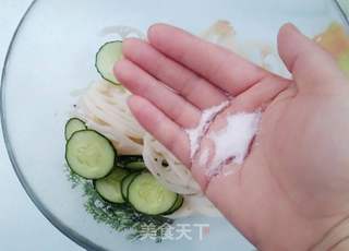 蒜香藕片的做法步骤:6