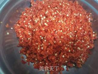好菜费饭之 花生芝麻辣椒蒜蓉肉酱的做法步骤:5