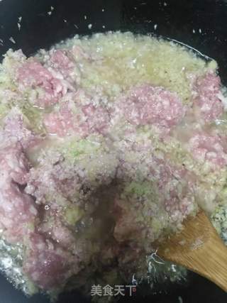 好菜费饭之 花生芝麻辣椒蒜蓉肉酱的做法步骤:10