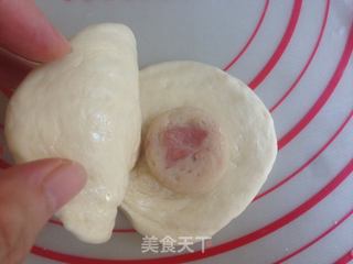 扇贝香肠夹的做法步骤：17