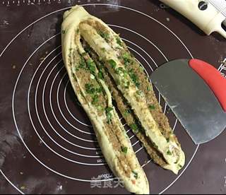 香葱肉松吐司的做法步骤:8