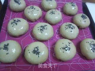 蛋黄酥的做法步骤:19