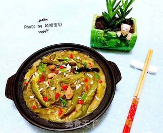 肉末粉丝茄子煲的做法步骤:11