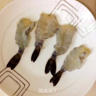 鲜虾蒸蛋的做法步骤:2
