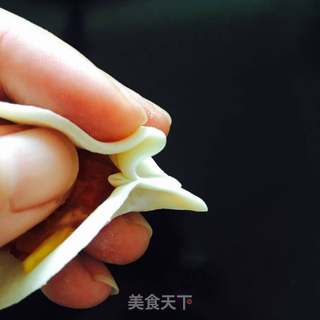 白菜猪肉饺子(附切法和包法）的做法步骤：9
