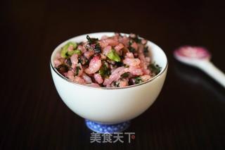 苋菜炒饭的做法步骤:10