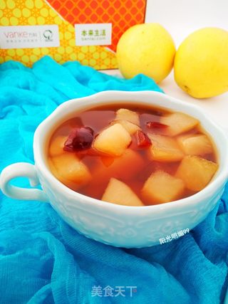 红枣冰糖贡梨水的做法步骤:10