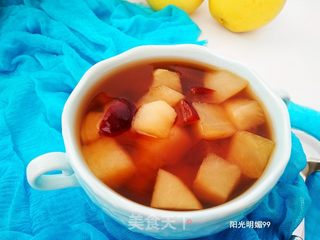 红枣冰糖贡梨水的做法步骤:12